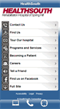 Mobile Screenshot of healthsouthspringhill.com